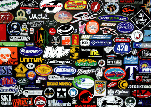 Full Color Digital Die Cut Decals | Graphics by Hurricane